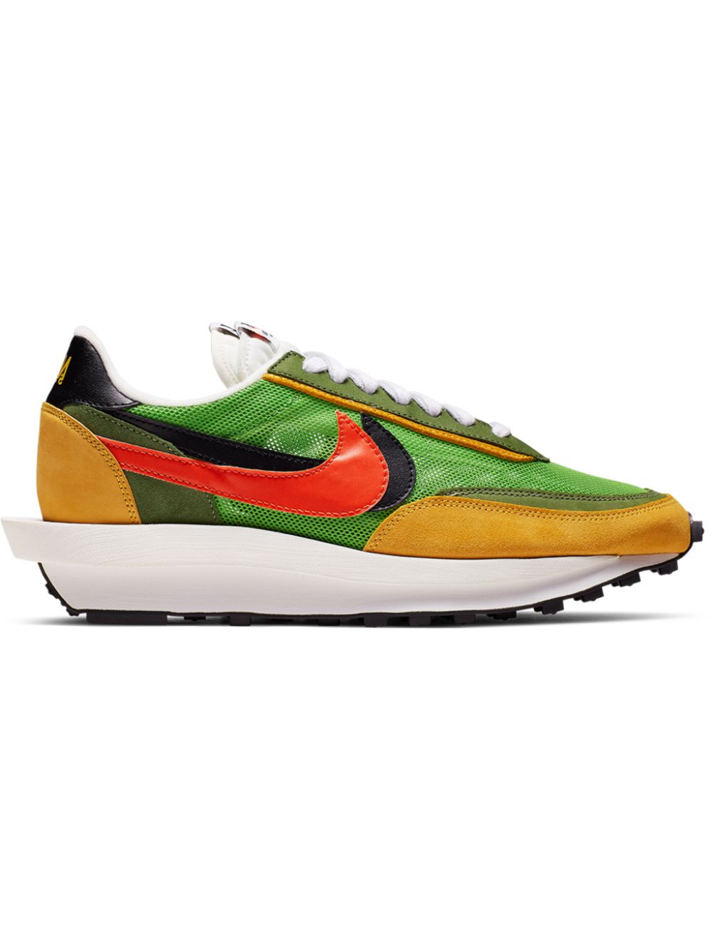 NIKE X SACAI LDV WAFFLE "GREEN" SNEAKERS