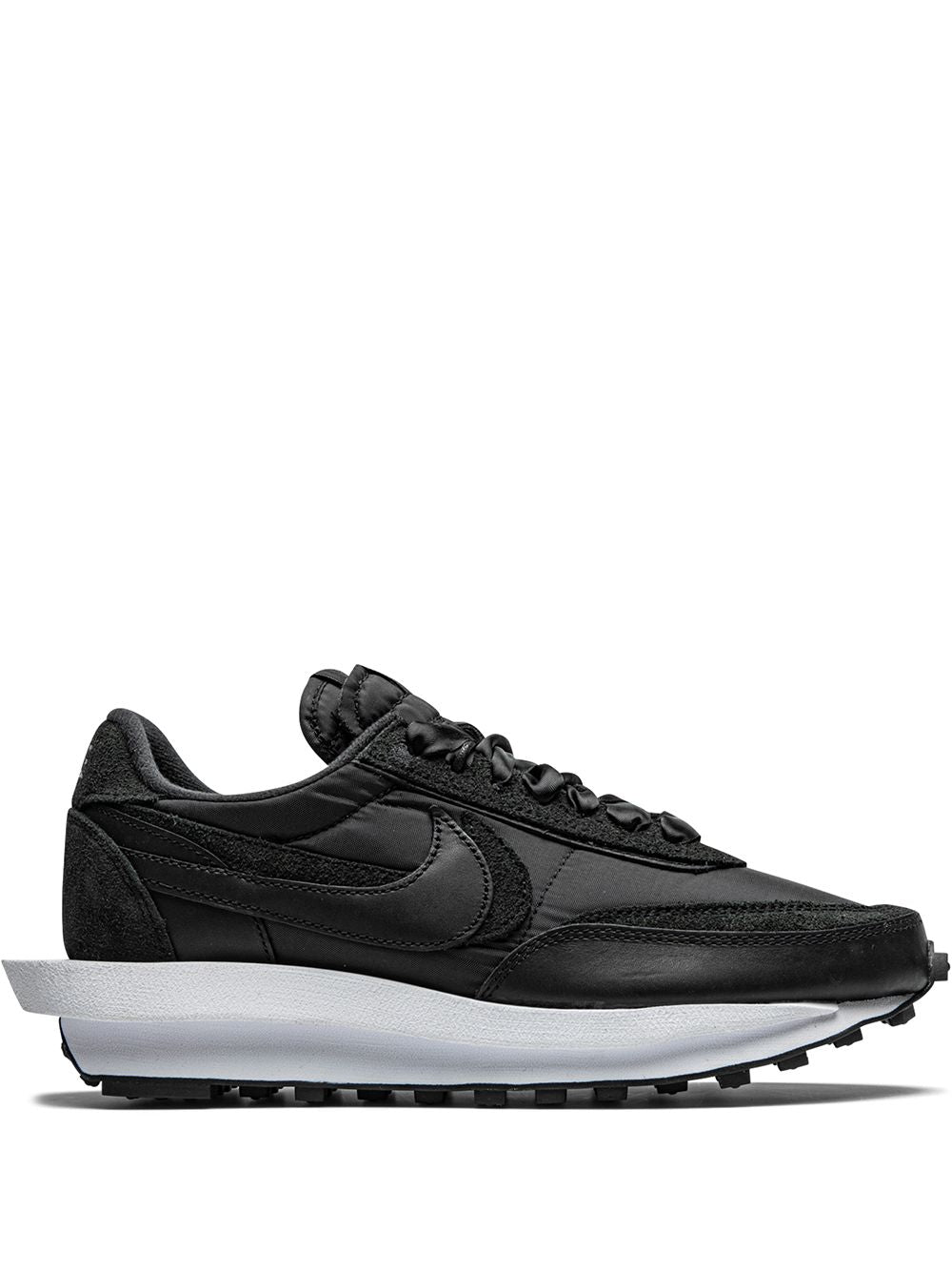 NIKE X SACAI LDV WAFFLE "BLACK NYLON" SNEAKERS