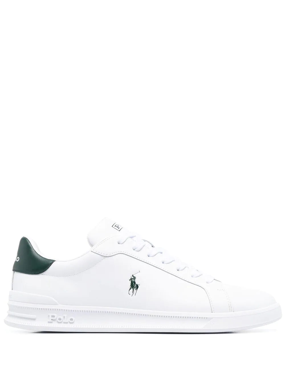 POLO RALPH LAUREN LOW-TOP LOGO-PRINT SNEAKERS
