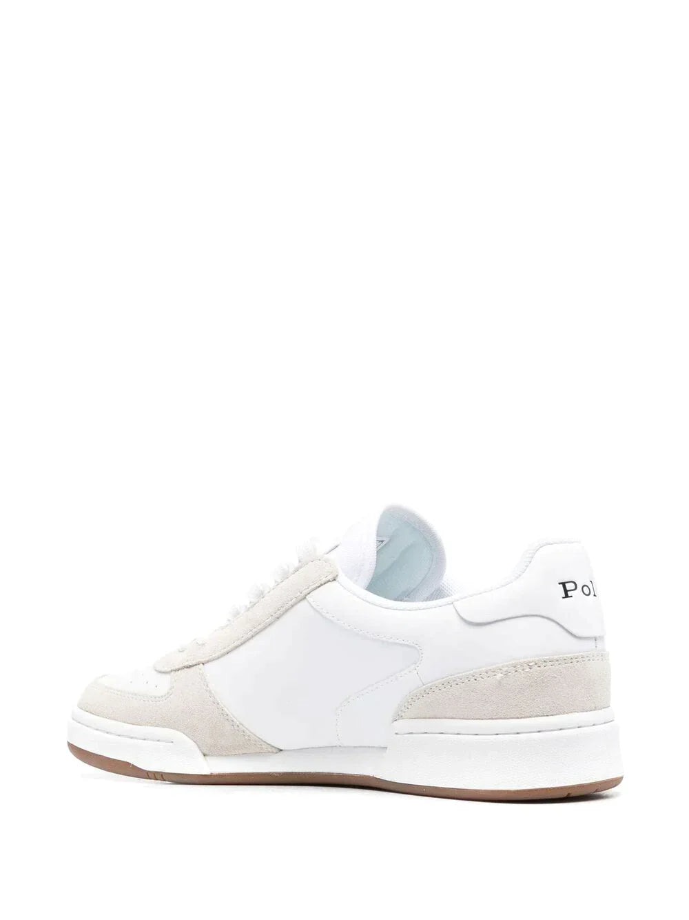 POLO RALPH LAUREN COURT LEATHER SUEDE SNEAKERS