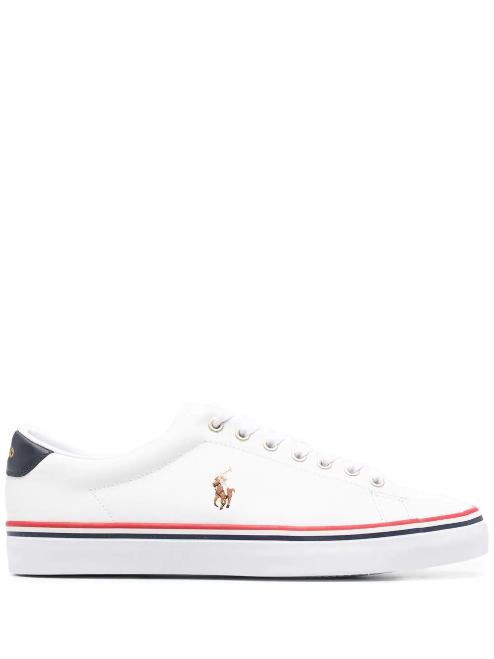 POLO RALPH LAUREN EMBROIDERED LOGO SNEAKERS