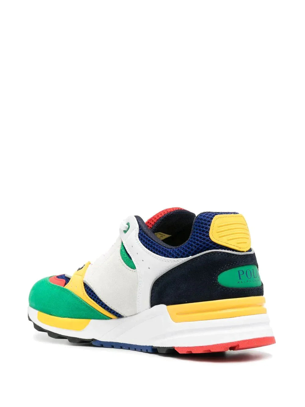 POLO RALPH LAUREN LOGO-MOTIF LOW-TOP SNEAKERS