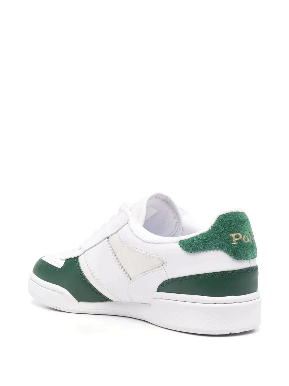 POLO RALPH LAUREN PANELLED LACE-UP SNEAKERS