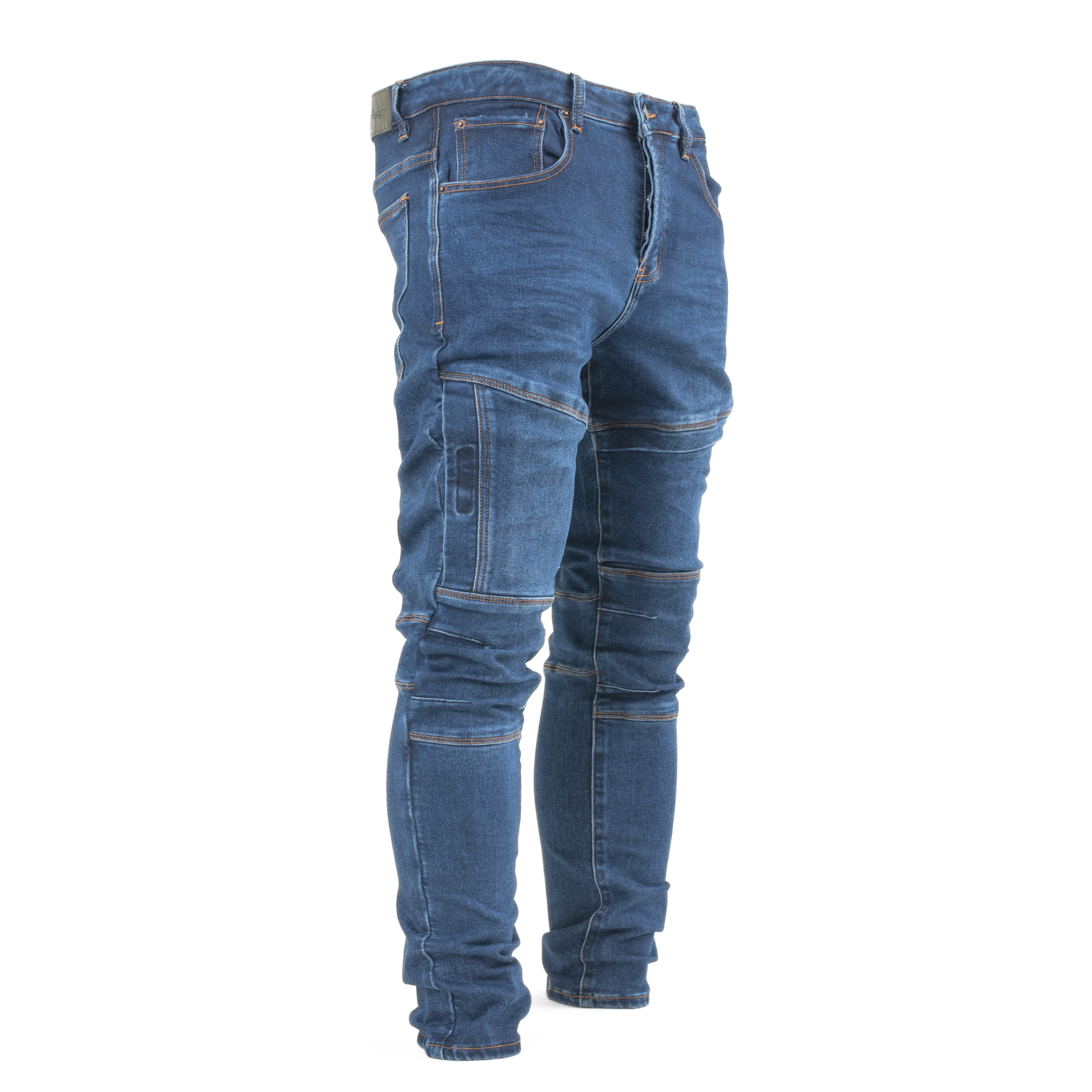 Blue Matrix Panel Skinny Jean (SC5017)