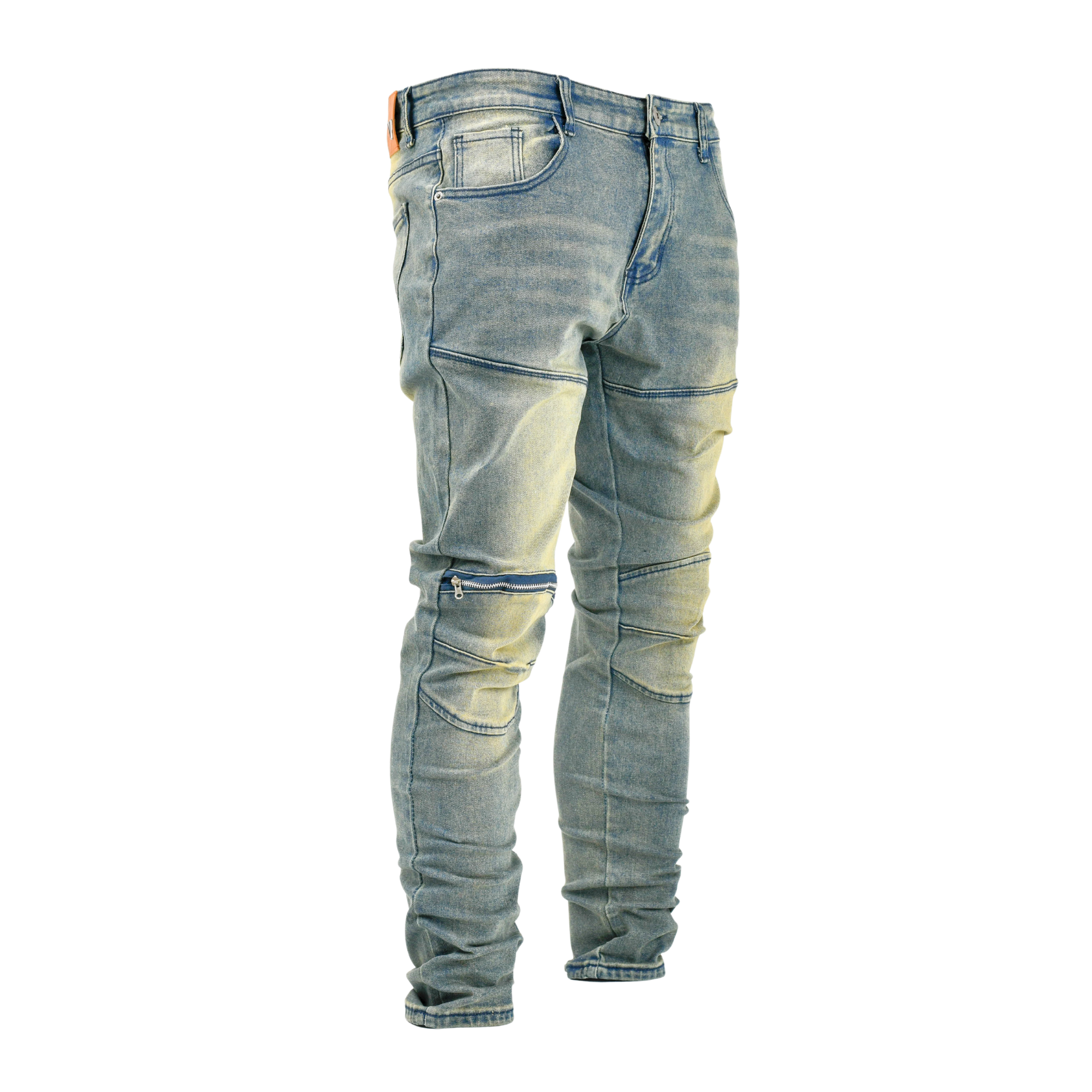 Iron Fade Moto Skinny Jean