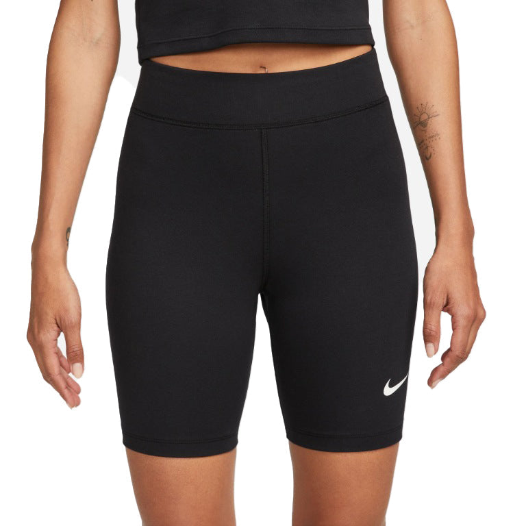 Nike Spportswear Classic High-Waisted 8" Black Biker Shorts