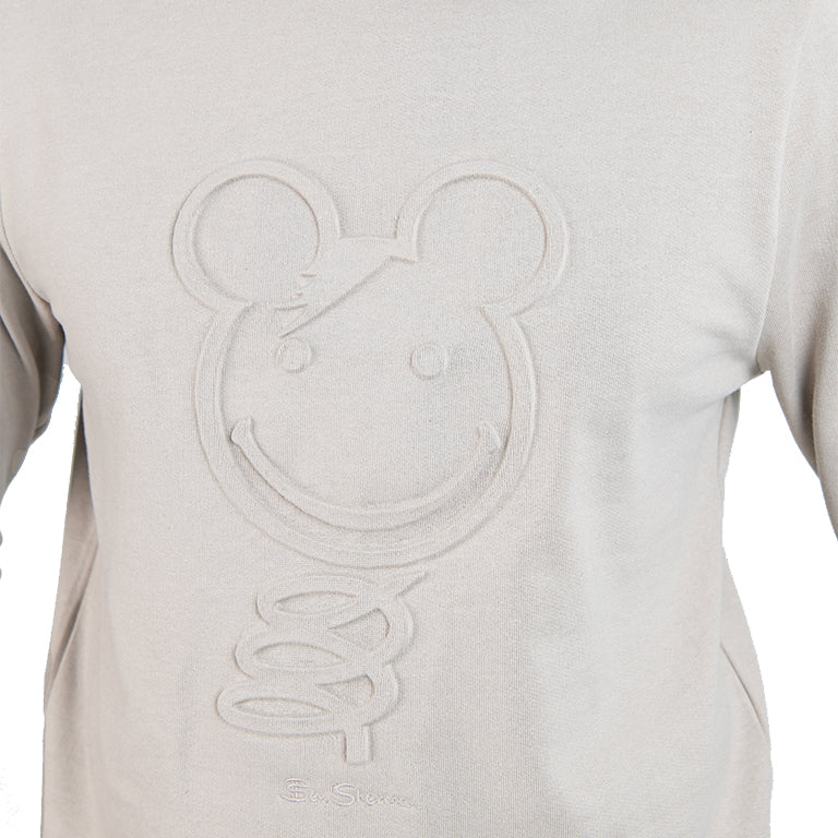 Ben Sherman Embossed 3D Happy Bear Sweater