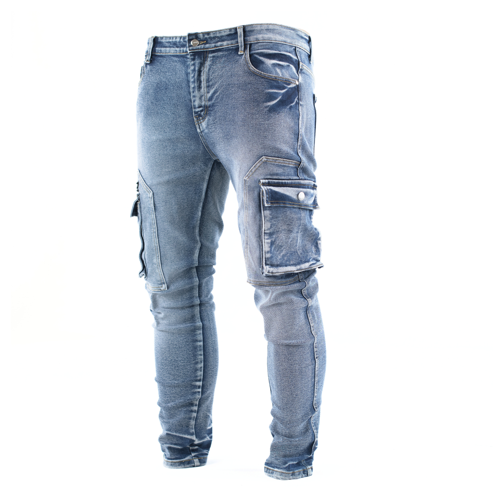 Arctic Fade Cargo Skinny Jean