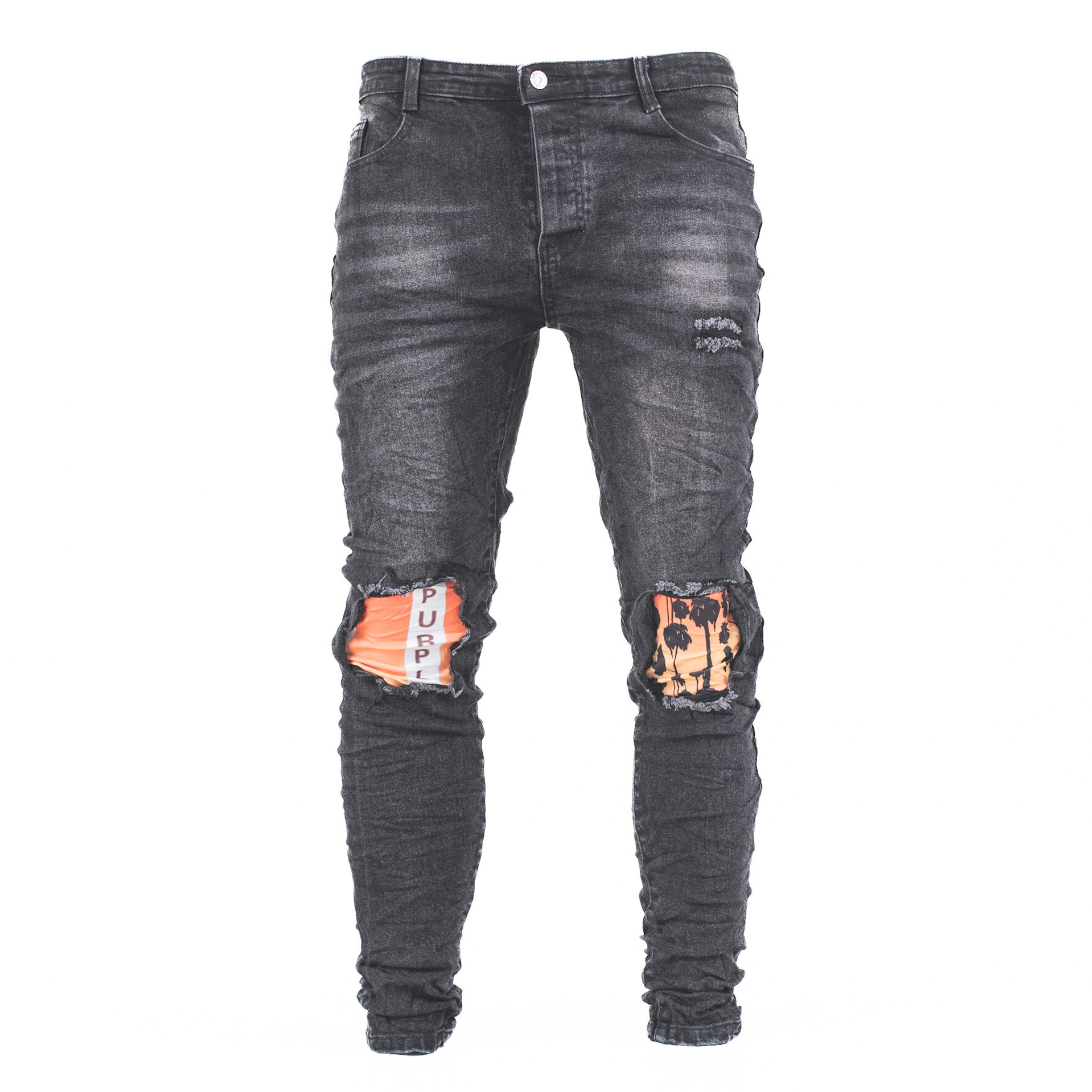 Urban Edge Black Distressed Jeans