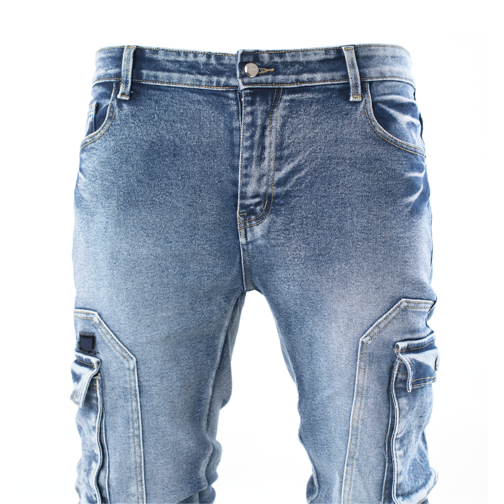 Arctic Fade Cargo Skinny Jean