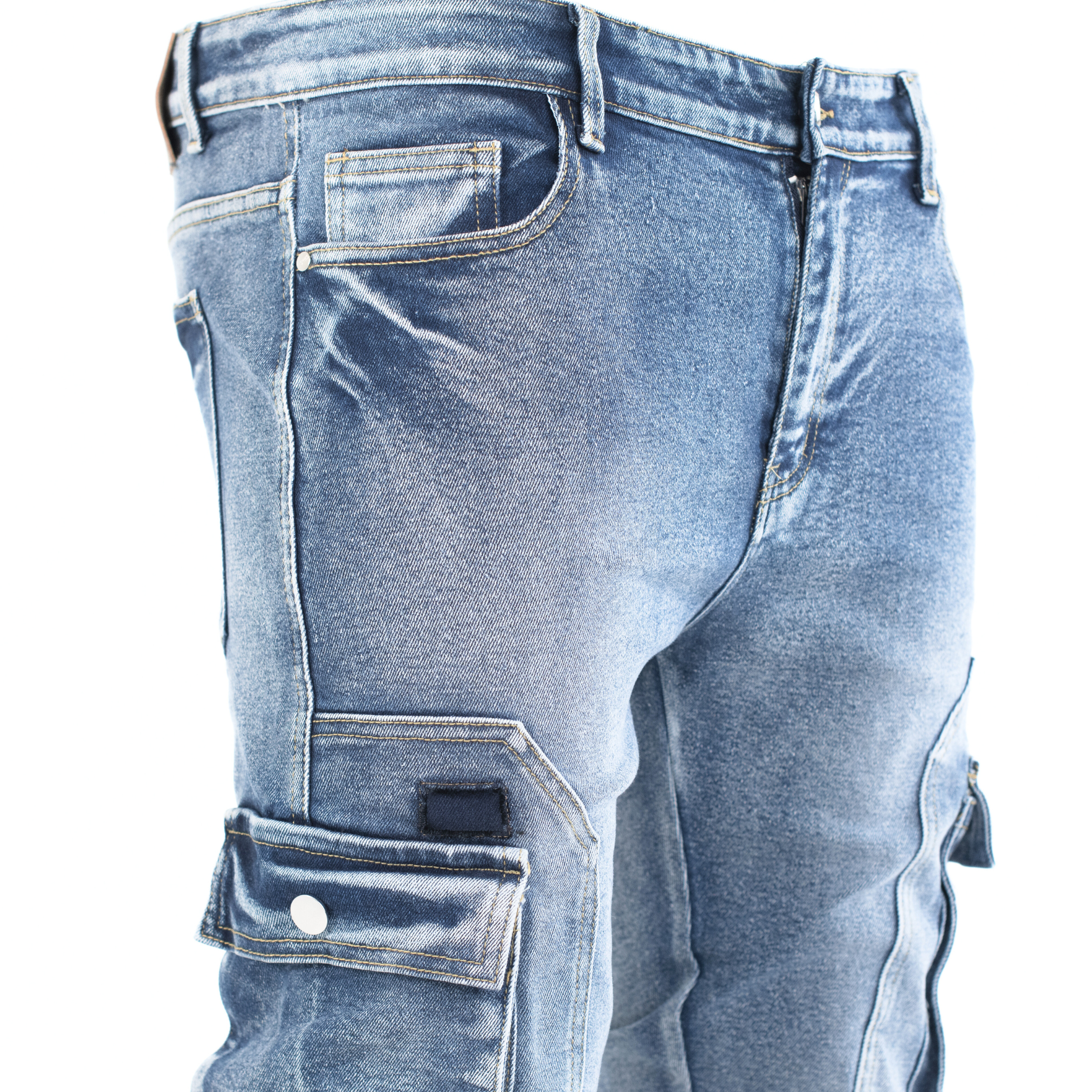 Arctic Fade Cargo Skinny Jean