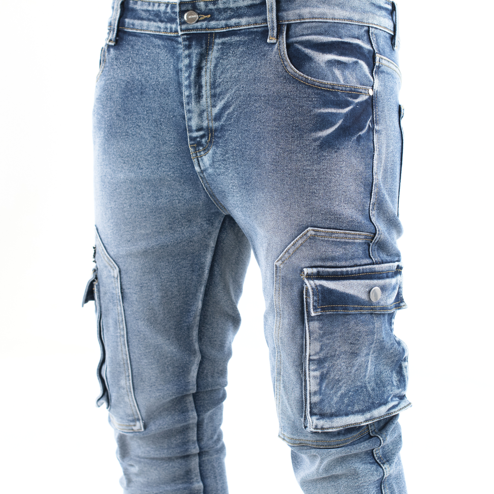 Arctic Fade Cargo Skinny Jean