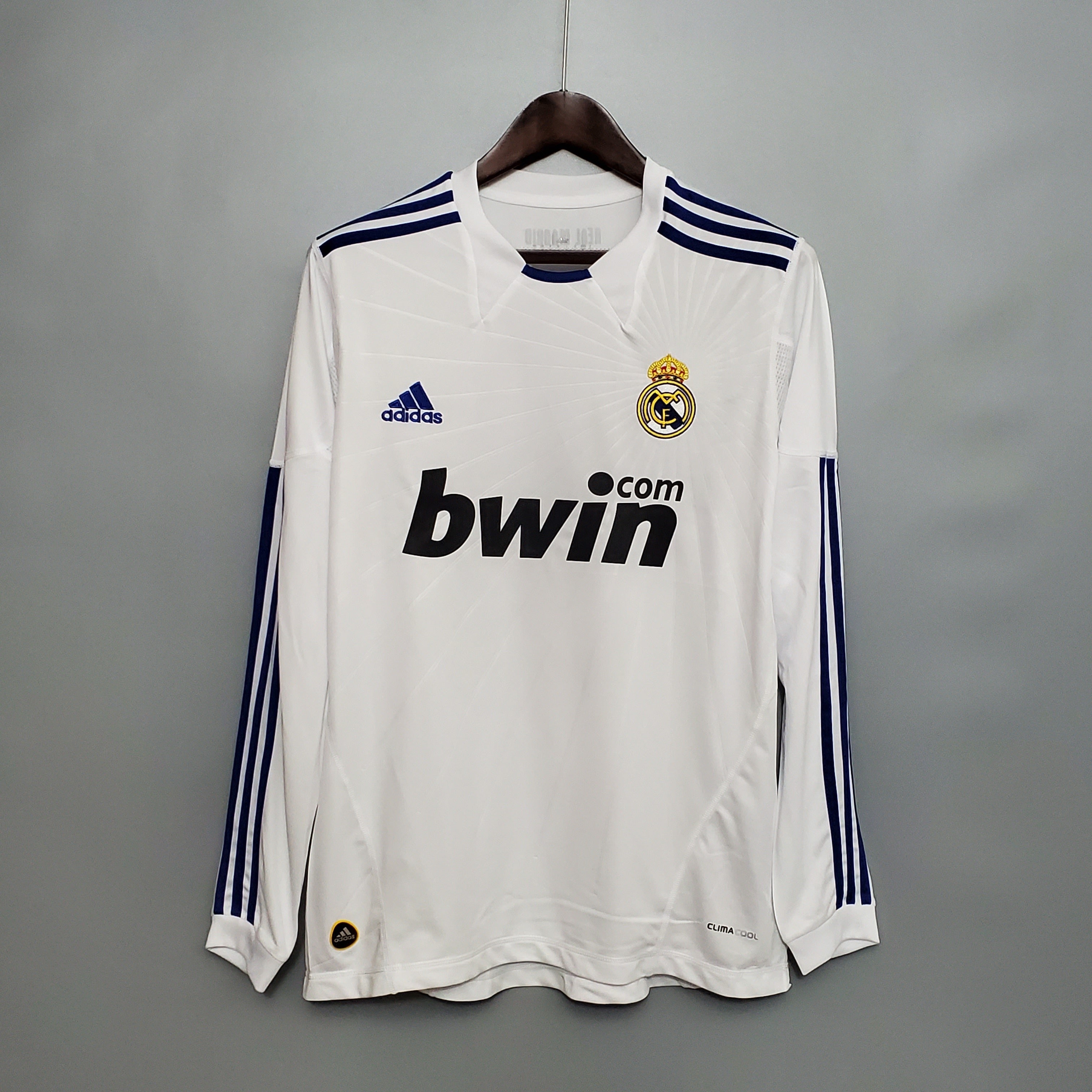 Retro Real Madrid 10/11 Long sleeve home