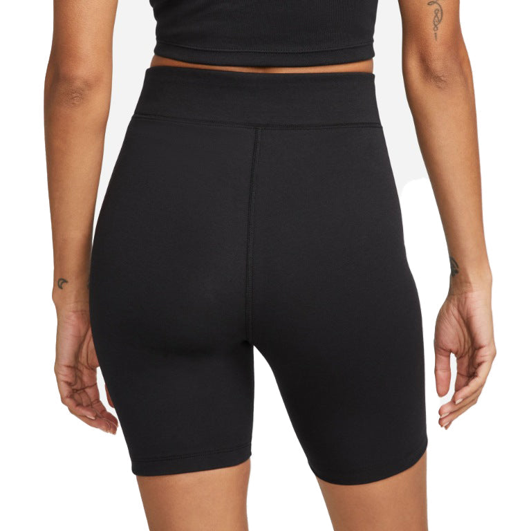 Nike Spportswear Classic High-Waisted 8" Black Biker Shorts