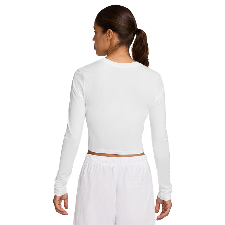 Nike Sportswear Chill Knit Slim LS Crop