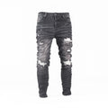 Gee2 Asphalt Edge Distressed Skinny Jeans