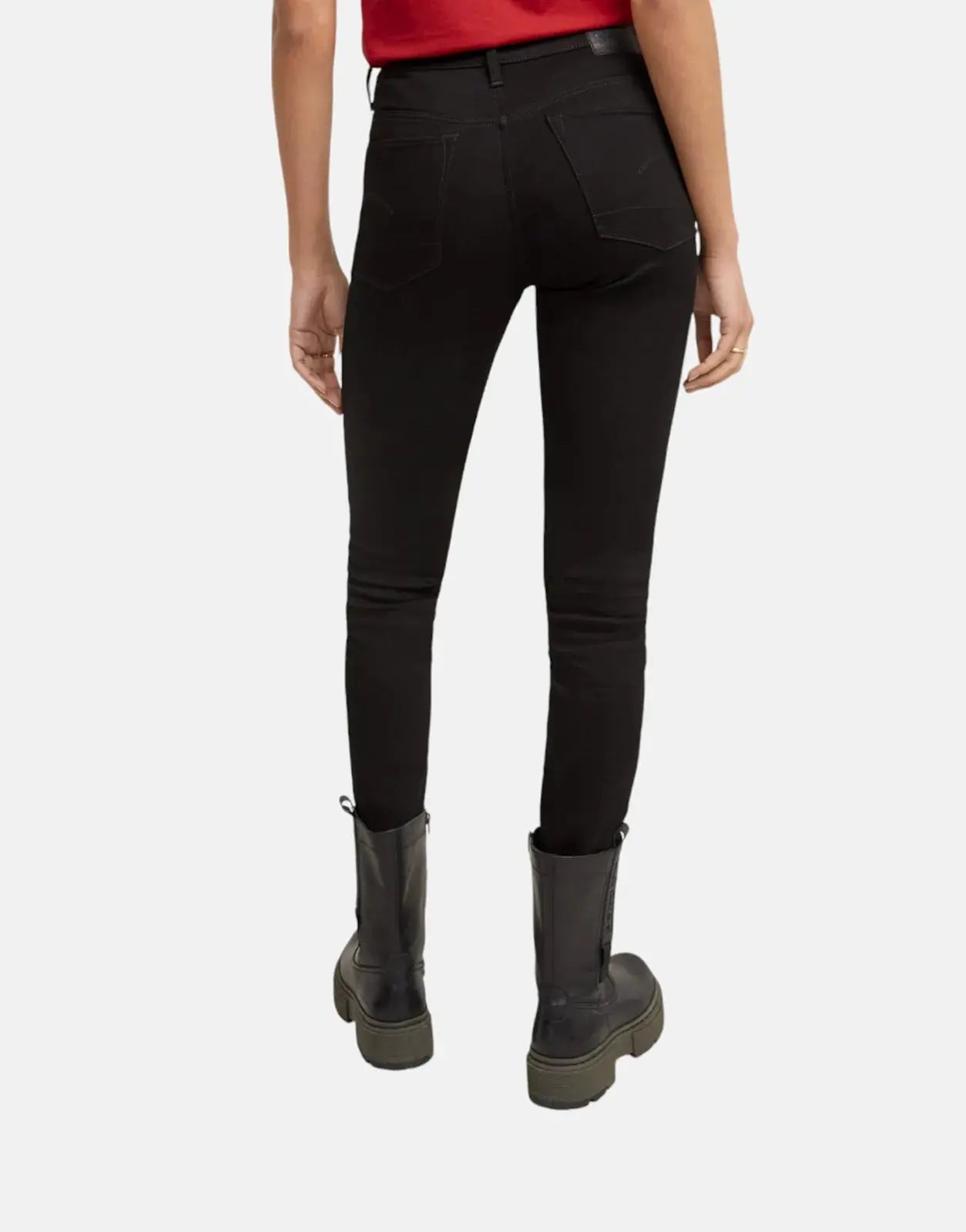G-Star RAW 3301 Ladies Pitch Black Skinny Jeans