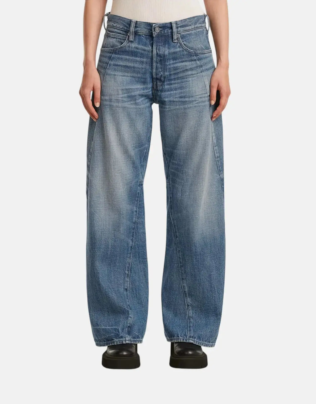 G-Star RAW Contor 3D Wide Faded Typhoon Jeans