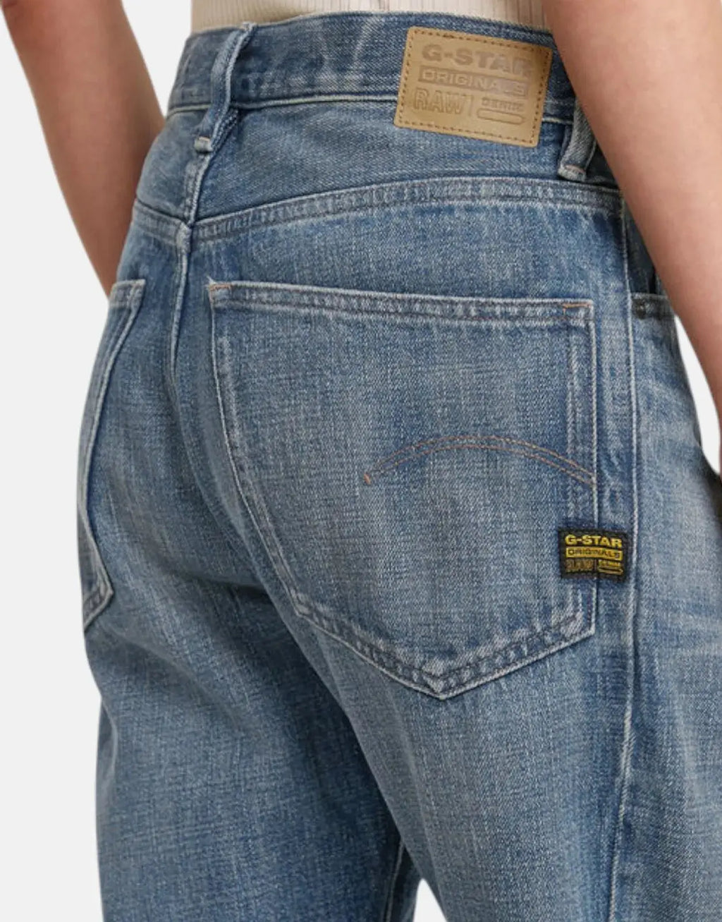 G-Star RAW Contor 3D Wide Faded Typhoon Jeans