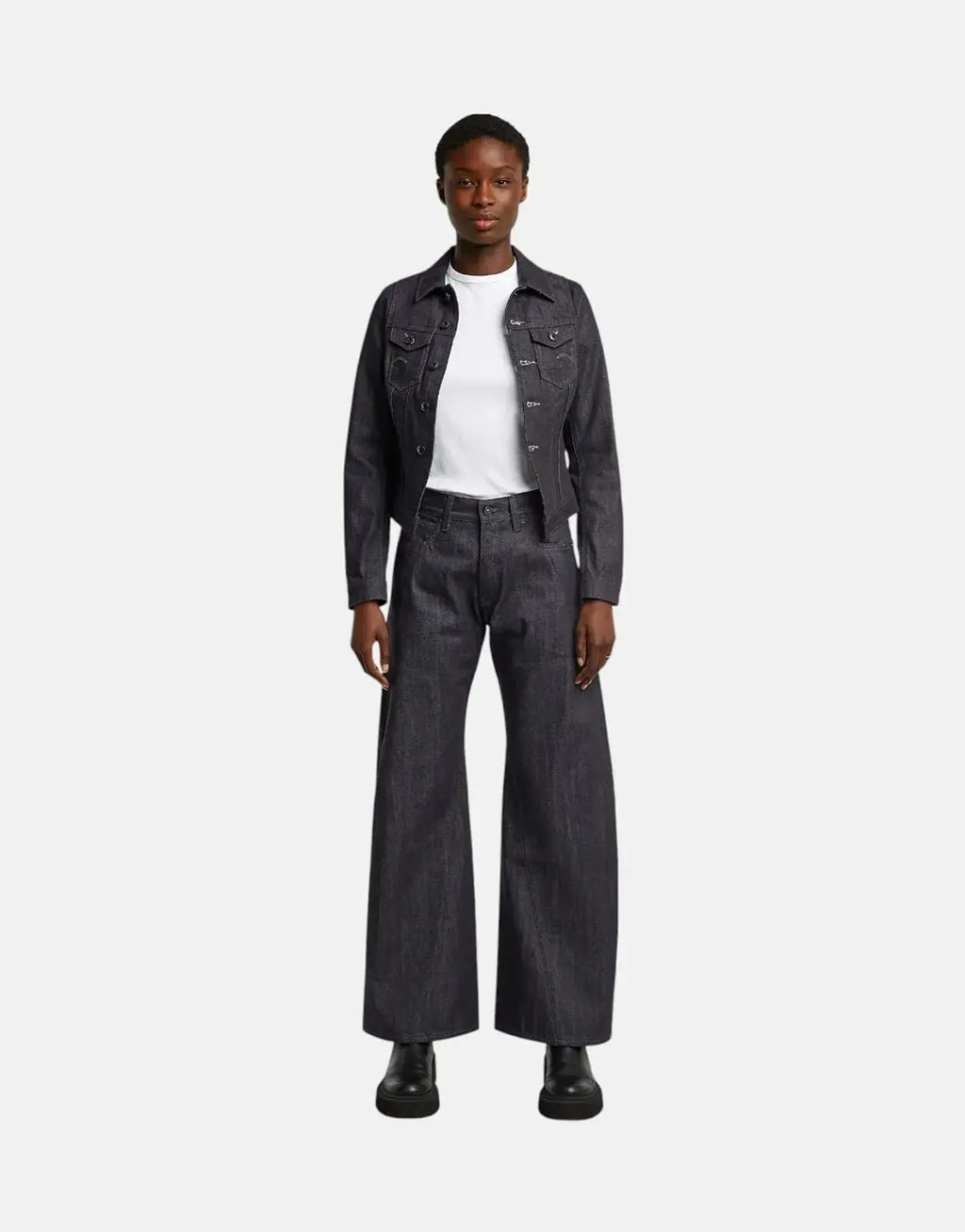 G-Star RAW Contor 3D Wide Raw Denim Jeans