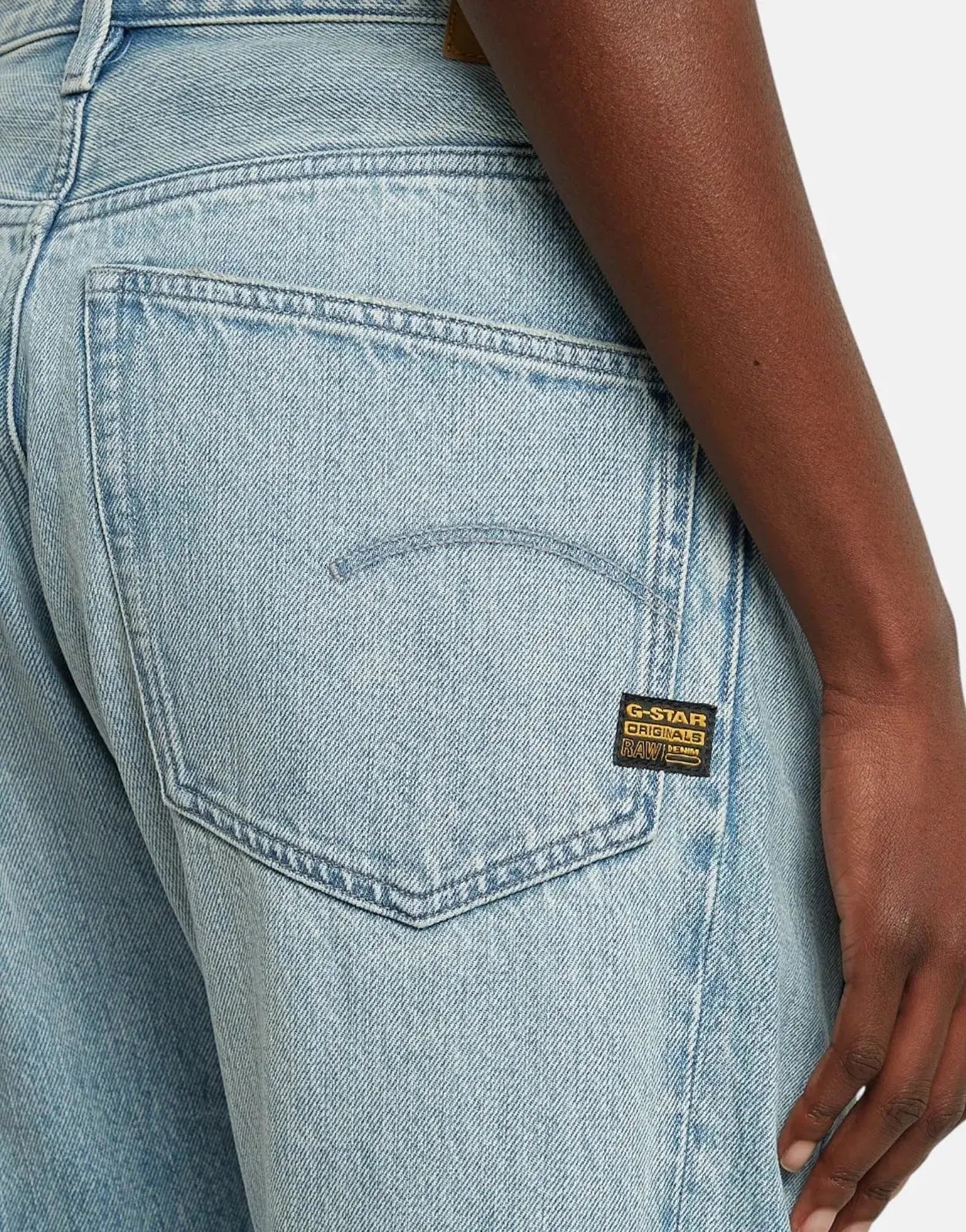 G-Star RAW Contor 3D Wide Sun Faded Jeans