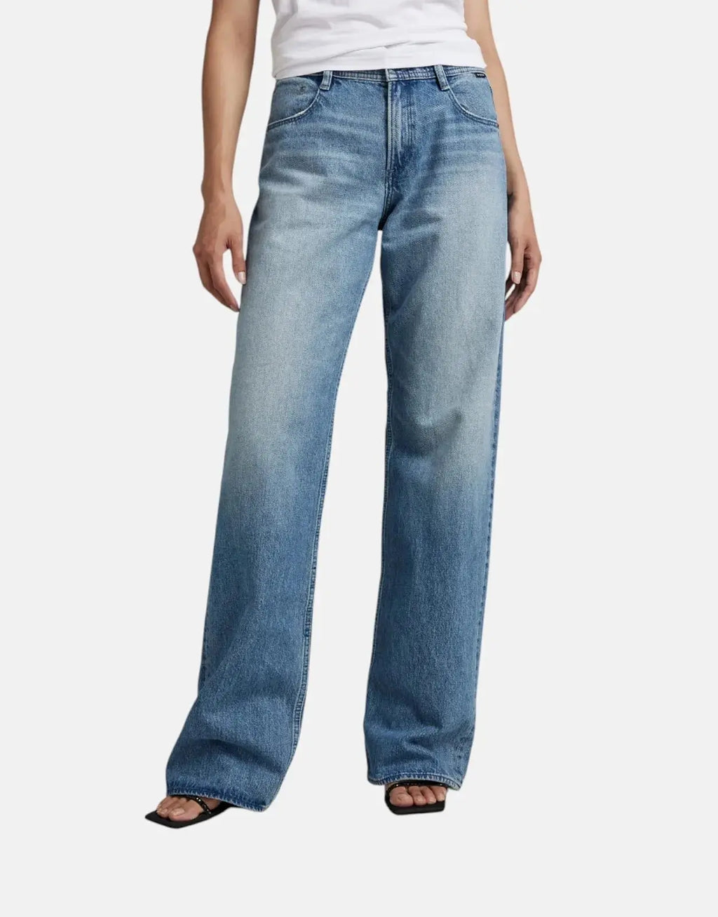 G-Star RAW Judee SunFade Airforce Loose Blue Jeans