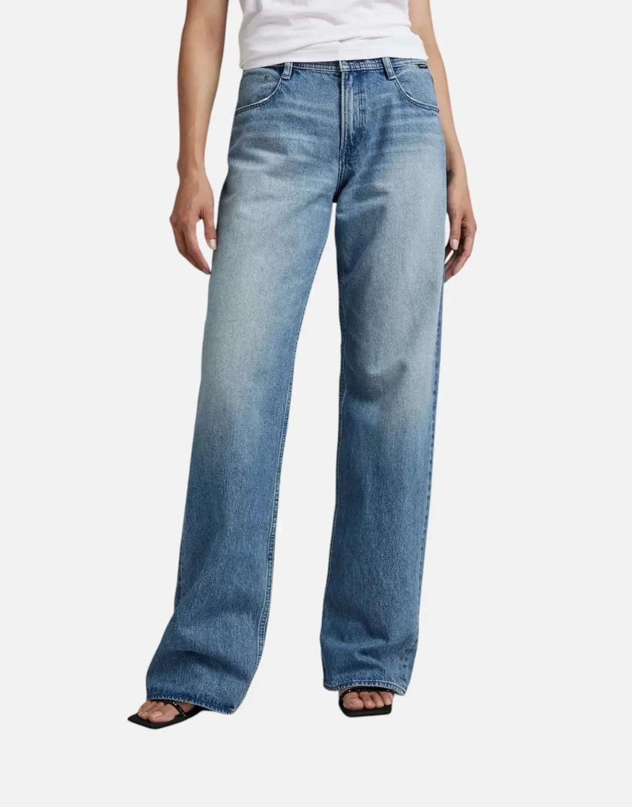 G-Star RAW Judee SunFade Airforce Loose Blue Jeans