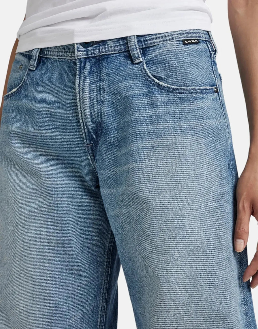 G-Star RAW Judee SunFade Airforce Loose Blue Jeans