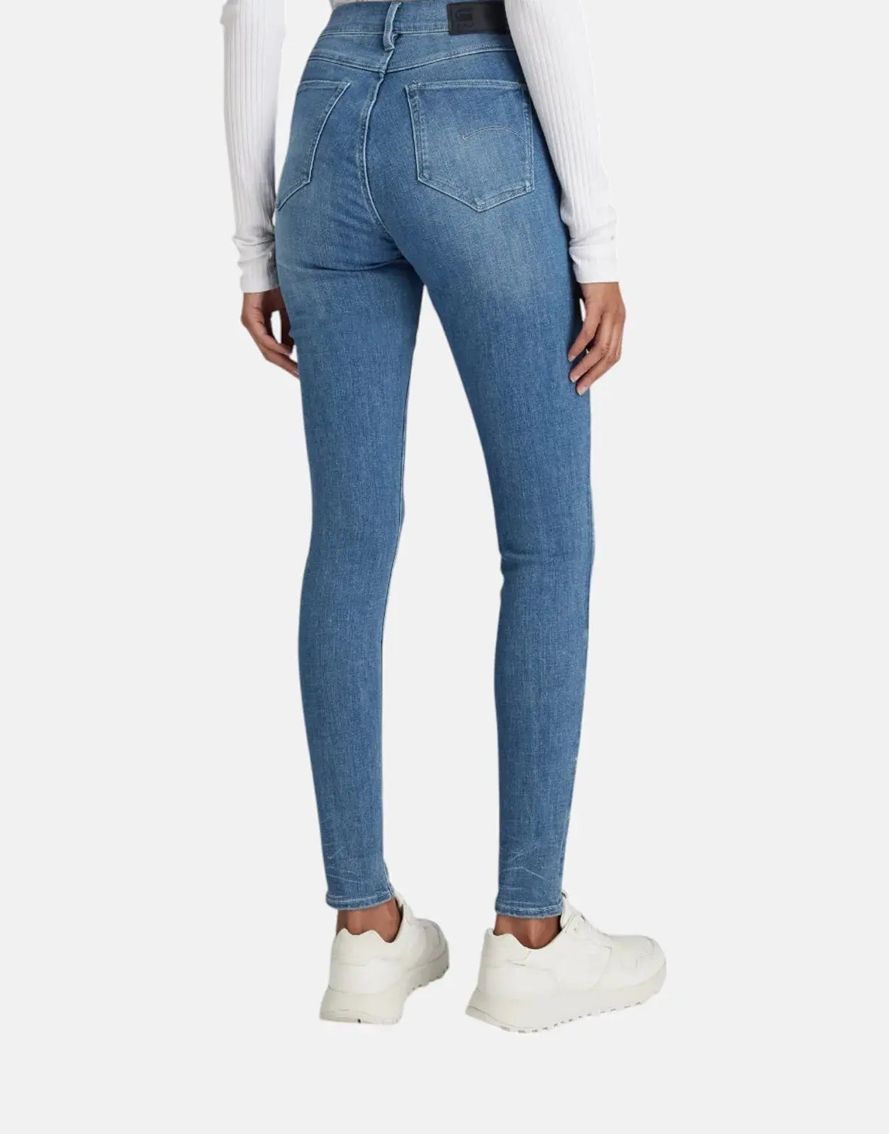 G-Star RAW Shape High Super Skinny Jeans FMBlue