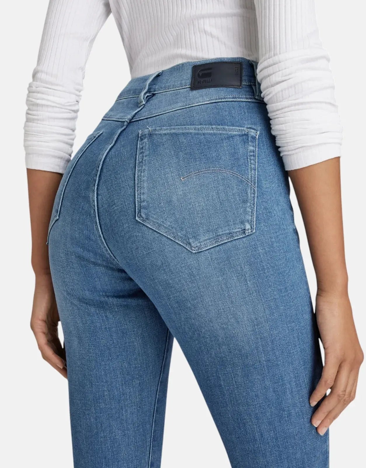 G-Star RAW Shape High Super Skinny Jeans FMBlue