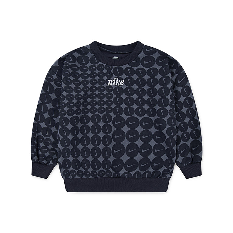 Nike Toddlers Essentials All Over Print Frech Terry Crew