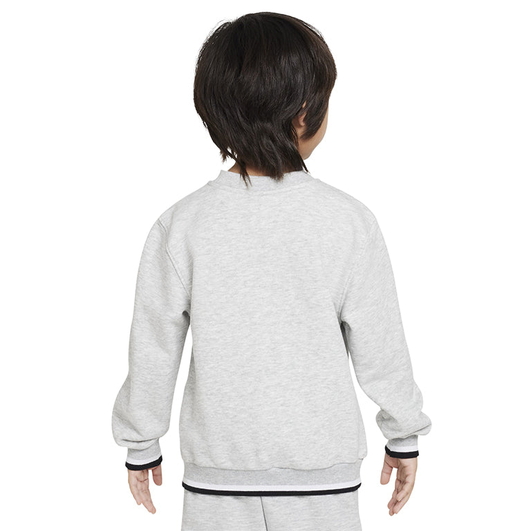 Nike Younger Kids Sportswear Outside T Lines French Terry Crew