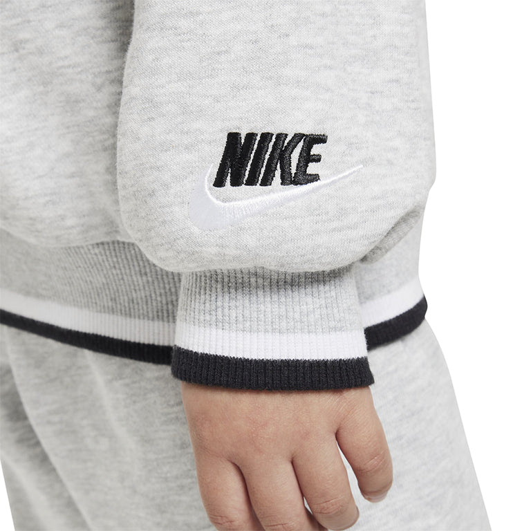 Nike Younger Kids Sportswear Outside T Lines French Terry Crew