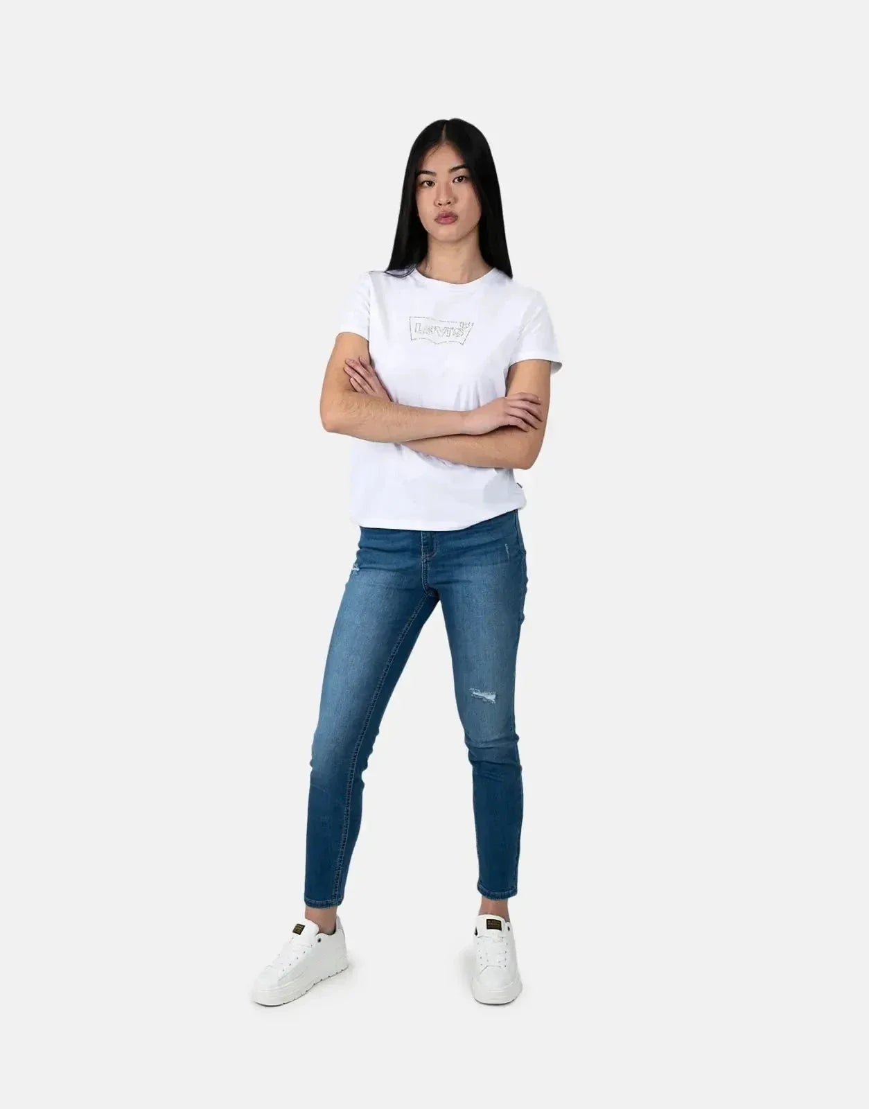 Guess Nika 1981 High Rise Skinny Jeans MWS