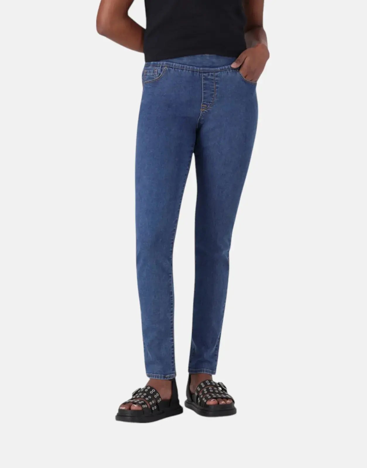 Levi's 720 Hirise Superskinny Mid Wash Jeans