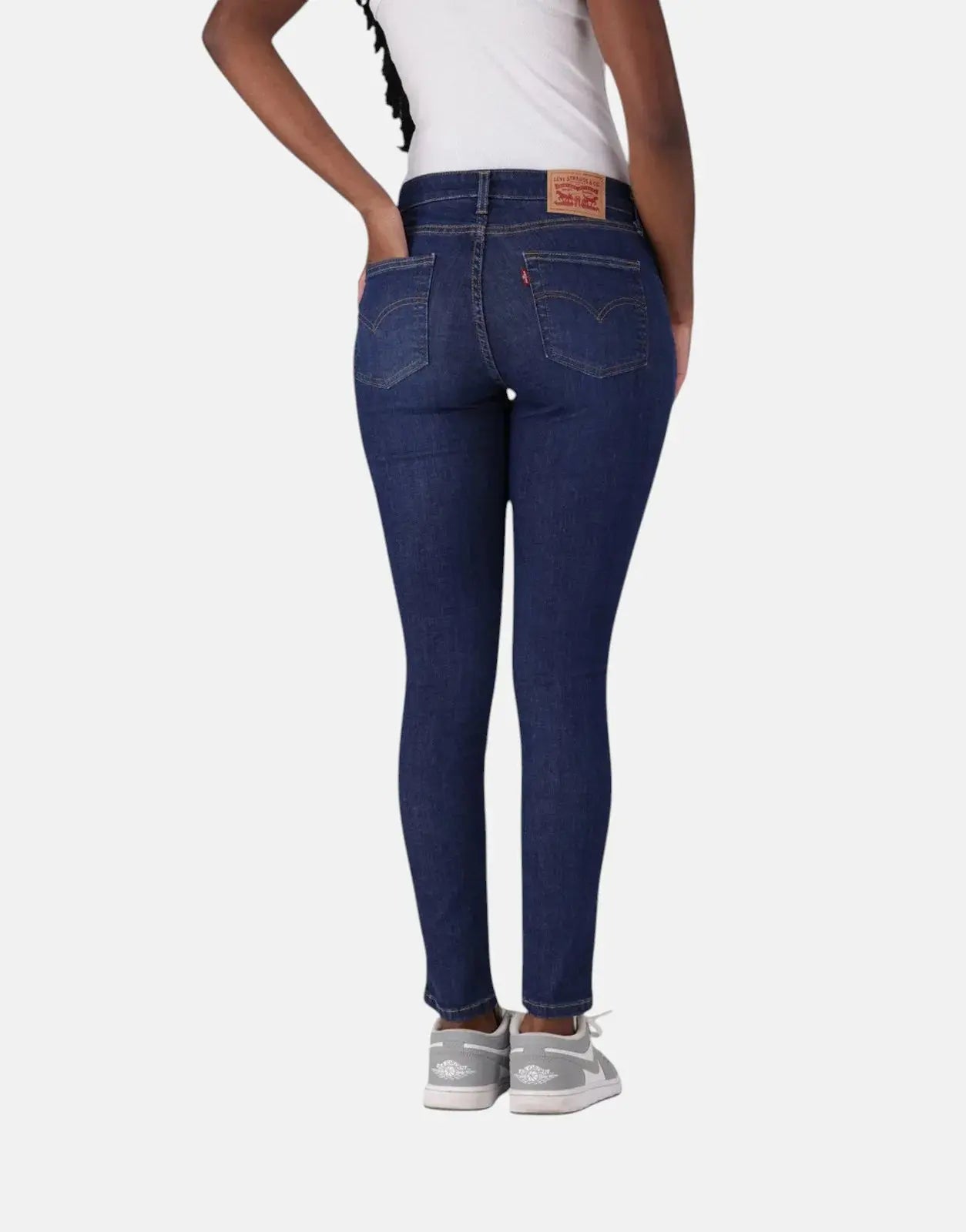 Levi's 721 High Rise Skinny Blue Wave Dark Jeans