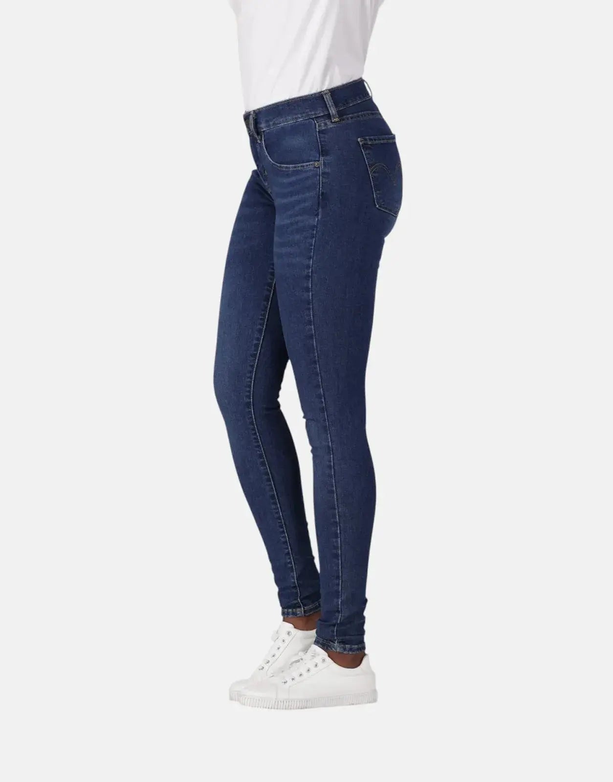 Levi's Curvy Super Skinny Tenacious Dark Jeans