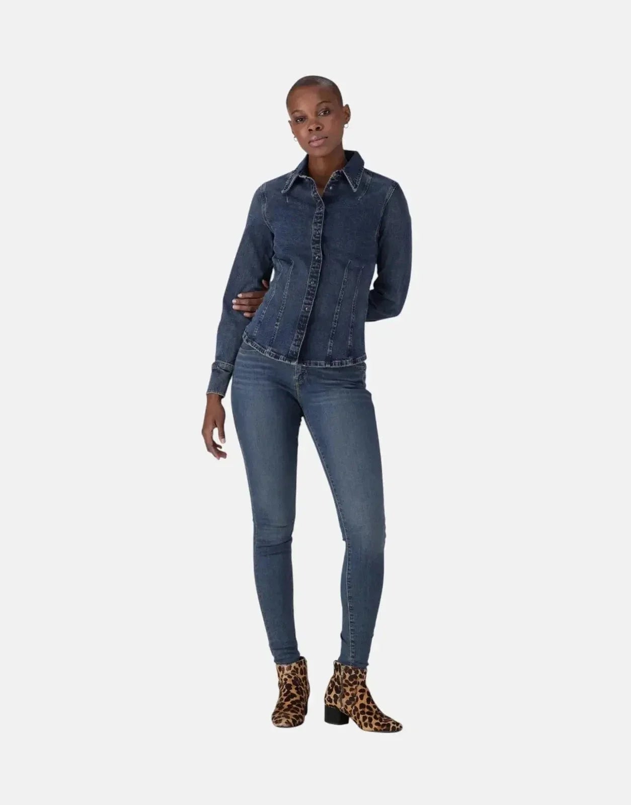 Levi's Curvy Super Skinny Zealous Blue Jeans
