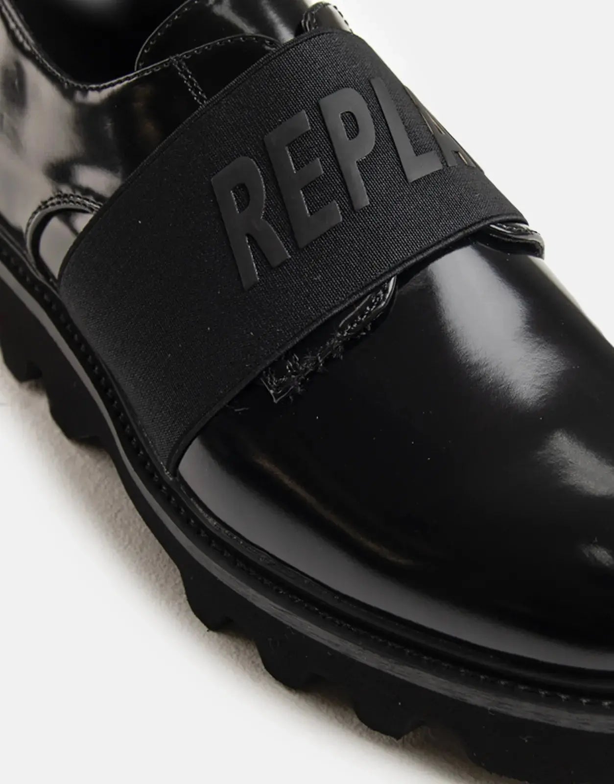 Replay Canver Brush Black Shoes
