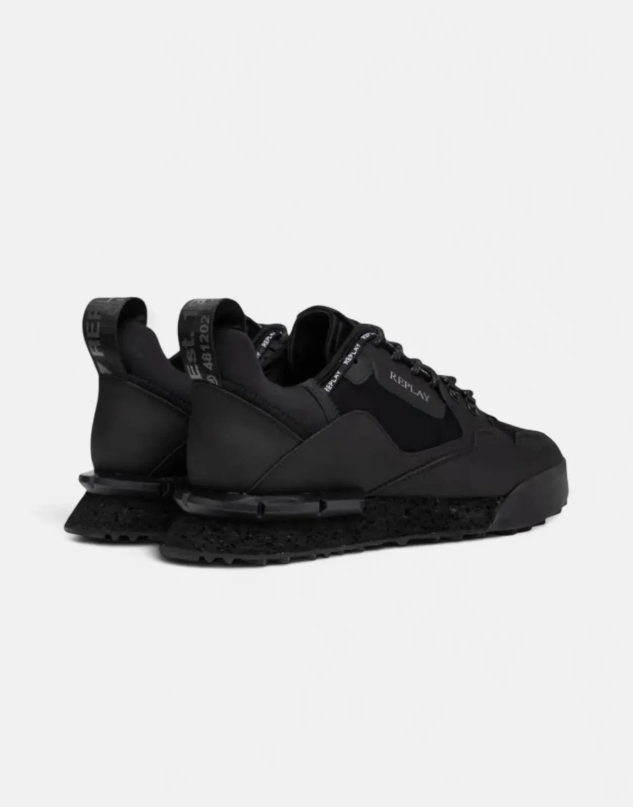 Replay Field Speed Pipe Black Sneaker