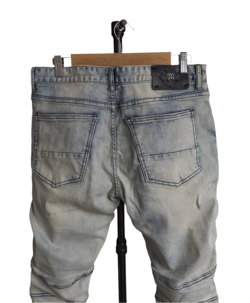 Biker Ripped Distressed Denim