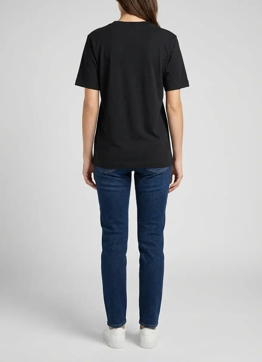 Replay Ladies Font Black T-Shirt